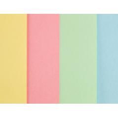 Cartulina liderpapel a4 180g/m2 4 colores surtidos paquete de 100 hojas - Imagen 1
