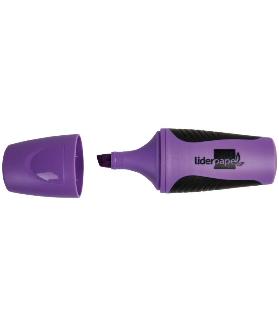 Rotulador liderpapel mini fluorescente violeta - Imagen 1