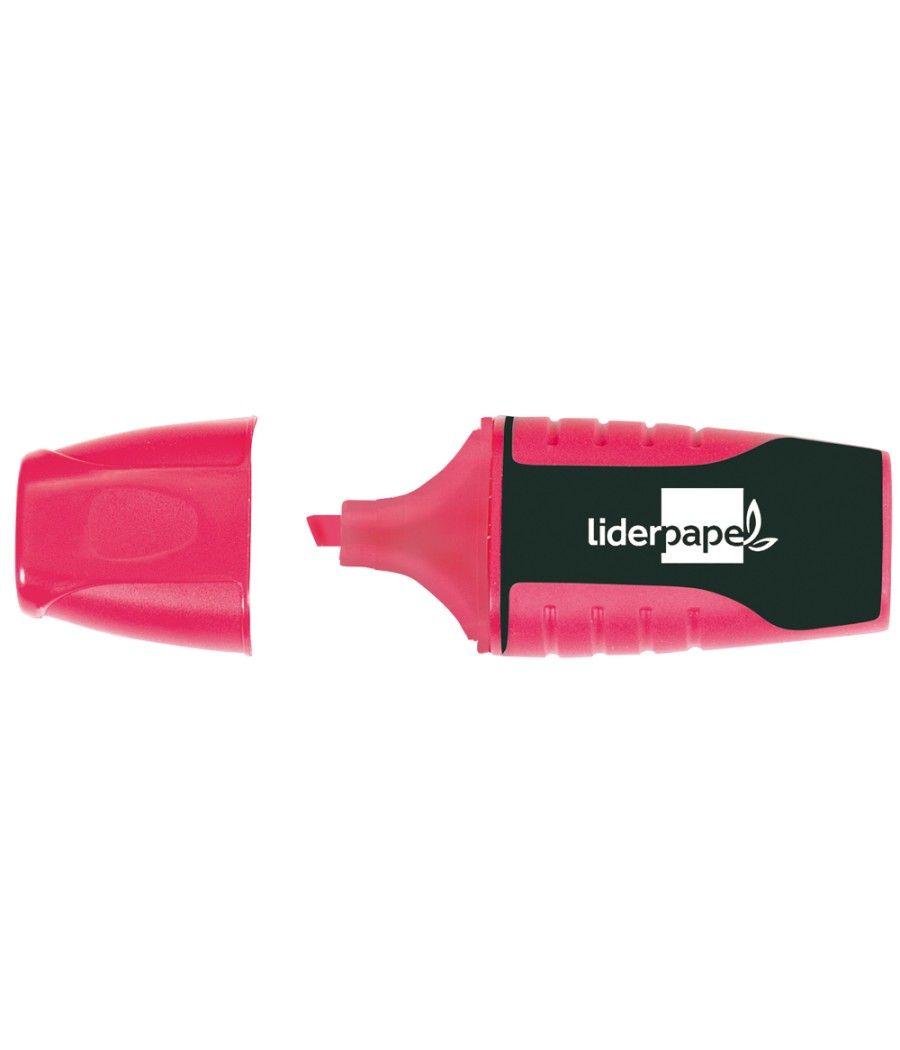 Rotulador liderpapel mini fluorescente rosa - Imagen 1