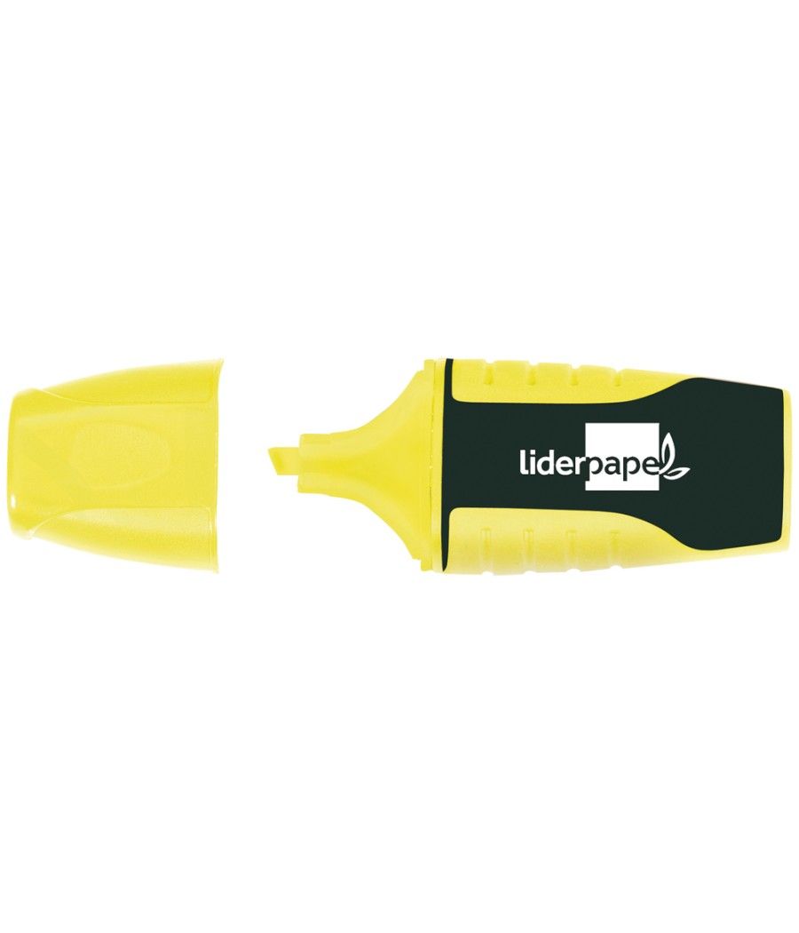 Rotulador liderpapel mini fluorescente amarillo - Imagen 1