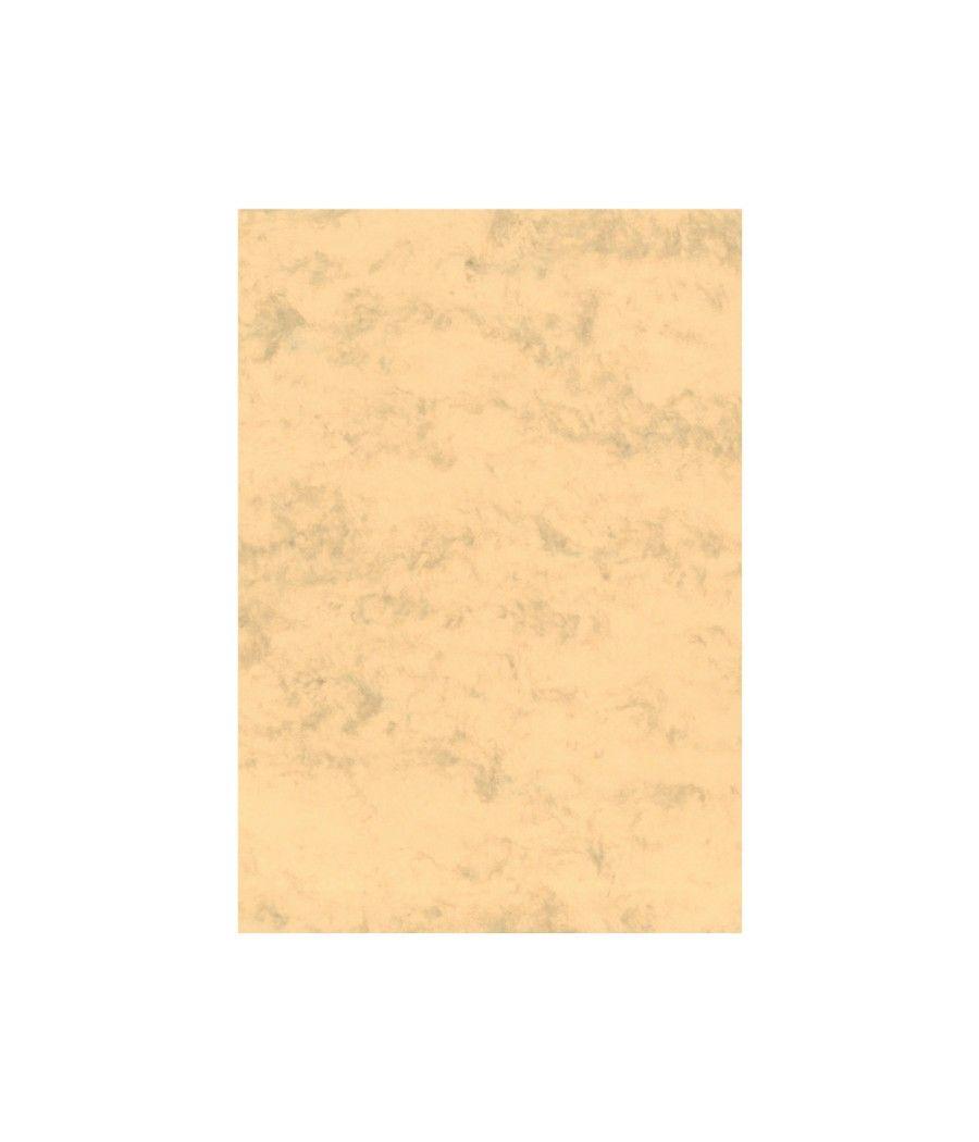 Cartulina marmoleada din a3 200 gr. ocre paquete de 100 h - Imagen 1