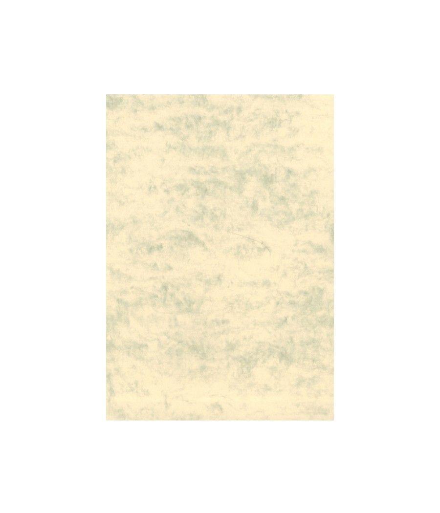 Cartulina marmoleada din a4 200 gr. crema claro paquete de 100 h. - Imagen 1