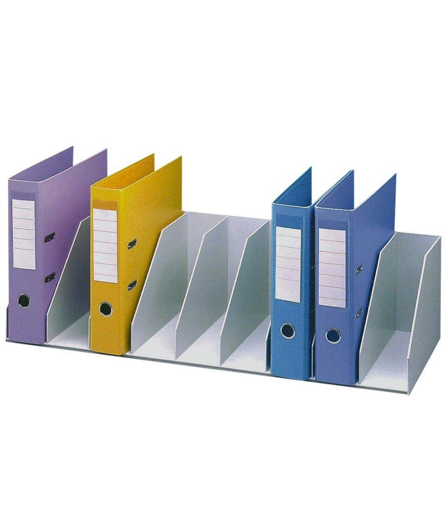 Organizador de armario fast- paperflow gris. baldas fijas 802 mm 9 compartimentos - Imagen 1