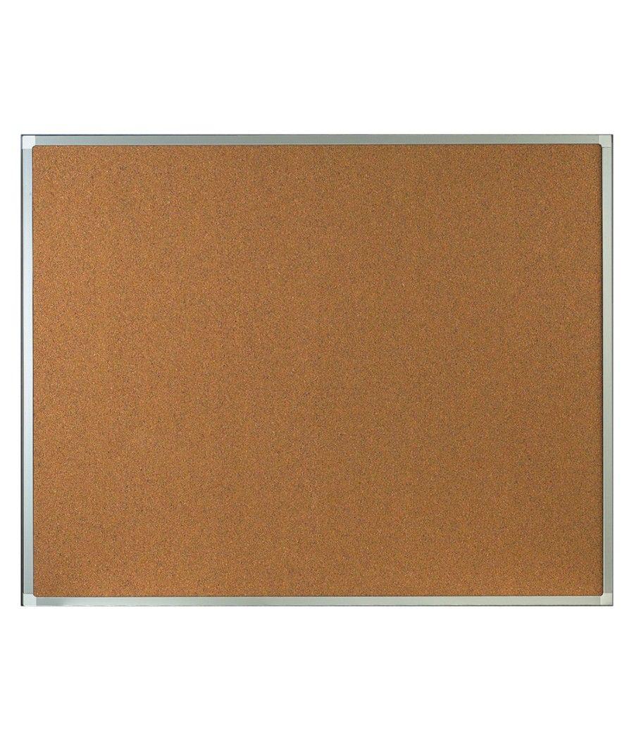 Pizarra corcho q-connect marco de aluminio 200x100 cm extra corcho 5 mm - Imagen 1