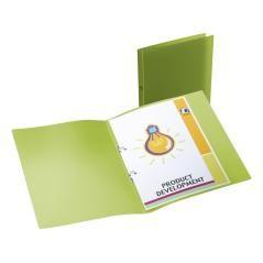 Carpeta liderpapel 2 anillas redondas mini 15 mm 49073 polipropileno din a4 verde translucido - Imagen 1