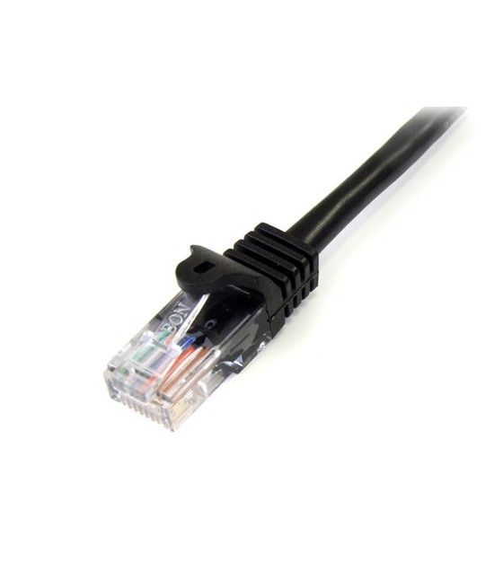 StarTech.com Cable de Red de 10m Negro Cat5e Ethernet RJ45 sin Enganches - Imagen 2