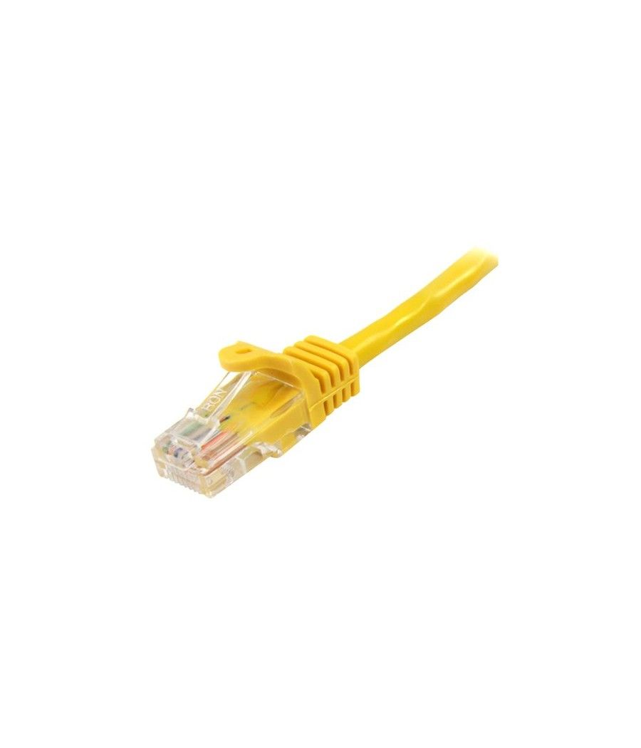 StarTech.com Cable de Red de 10m Amarillo Cat5e Ethernet RJ45 sin Enganches - Imagen 2