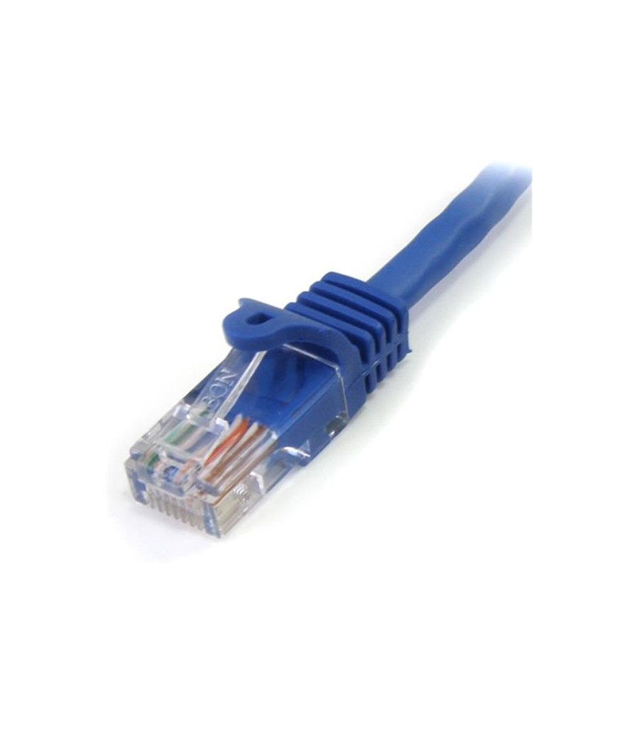 StarTech.com Cable de 1m Azul de Red Fast Ethernet Cat5e RJ45 sin Enganche - Cable Patch Snagless - Imagen 3