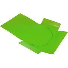 Carpeta liderpapel gomas solapas 34973 polipropileno din a5 verde - Imagen 1