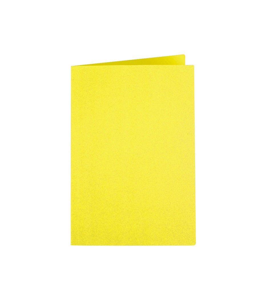 Subcarpeta liderpapel din a4 amarillo intenso 180g/m2 - Imagen 1