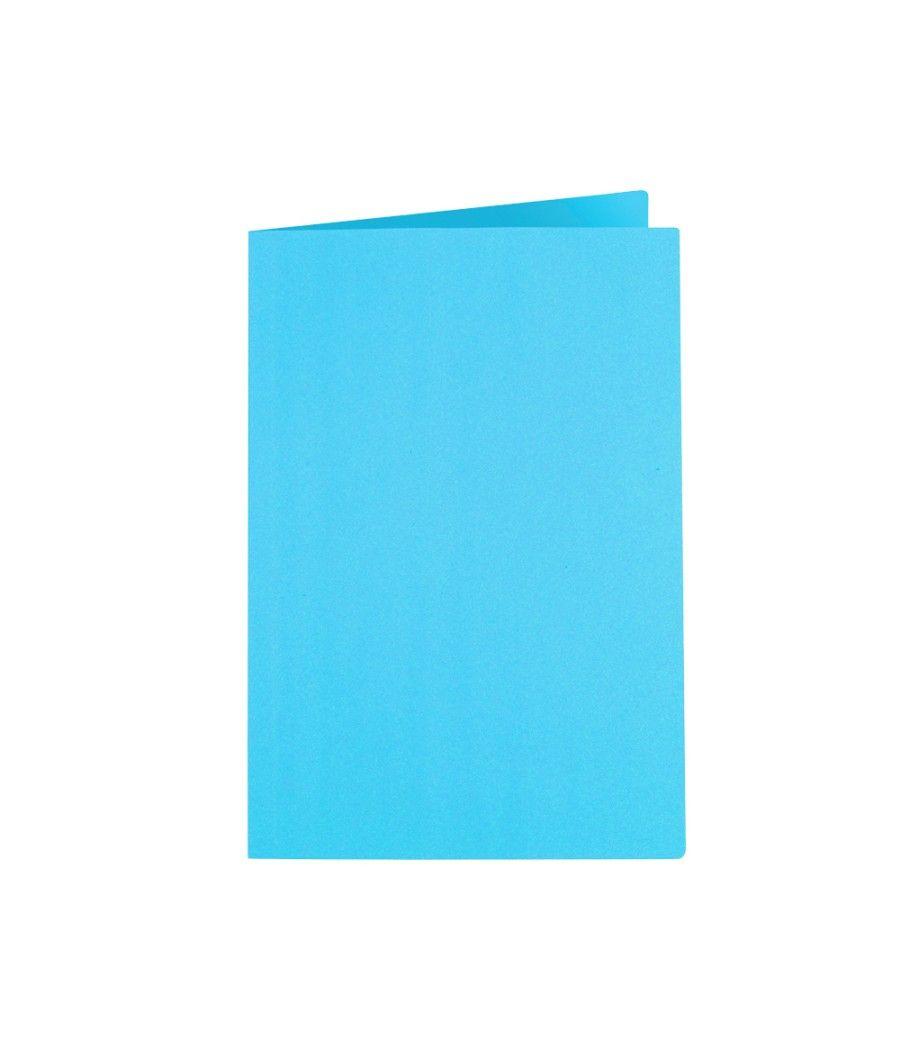 Subcarpeta liderpapel din a4 celeste intenso 180g/m2 - Imagen 1