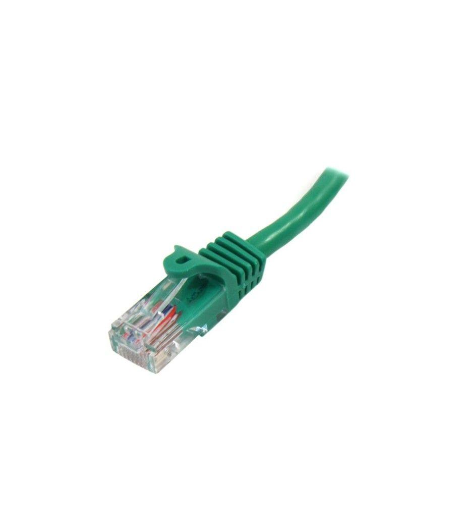 StarTech.com Cable de 2m Verde de Red Fast Ethernet Cat5e RJ45 sin Enganche - Cable Patch Snagless - Imagen 2