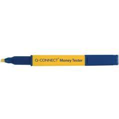 Rotulador q-connect money tester detector de billetes falsos - Imagen 1