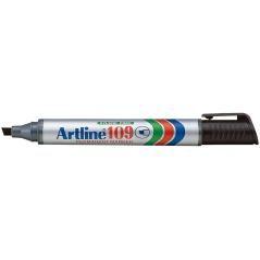 Rotulador artline marcador permanente 109 negro -punta biselada - Imagen 1