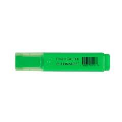 Rotulador q-connect fluorescente verde punta biselada - Imagen 1