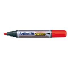 Rotulador artline marcador permanente 170 rojo -punta redonda 2 mm -antisecado - Imagen 1