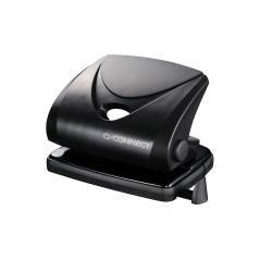 Taladrador q-connect kf01234 negro abertura 2 mm capacidad 20 hojas - Imagen 1