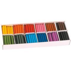 Lápices cera jovicolor caja con 300 lápices colores surtidos - Imagen 1