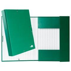 Carpeta proyectos liderpapel folio lomo 50mm cartón forradoverde - Imagen 1