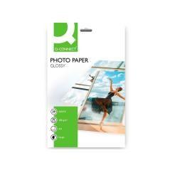 Papel q-connect foto glossy -kf01103 din a4 -digital photo -para ink-jet -bolsa de 20 hojas de 180 gr - Imagen 1