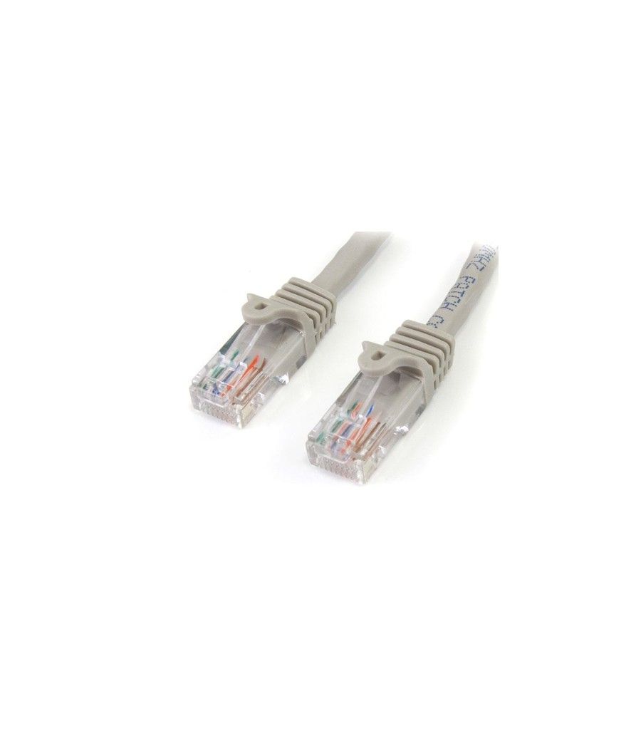 StarTech.com 45PAT5MGR cable de red Gris 5 m Cat5e U/UTP (UTP) - Imagen 1