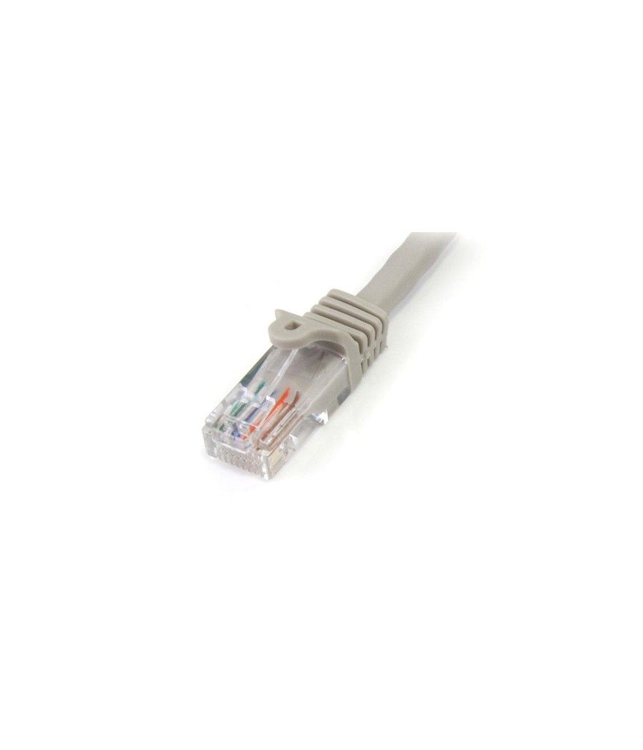 StarTech.com 45PAT5MGR cable de red Gris 5 m Cat5e U/UTP (UTP) - Imagen 2