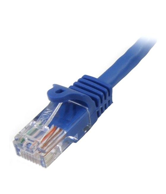 StarTech.com Cable de Red de 7m Azul Cat5e Ethernet RJ45 sin Enganches - Imagen 2