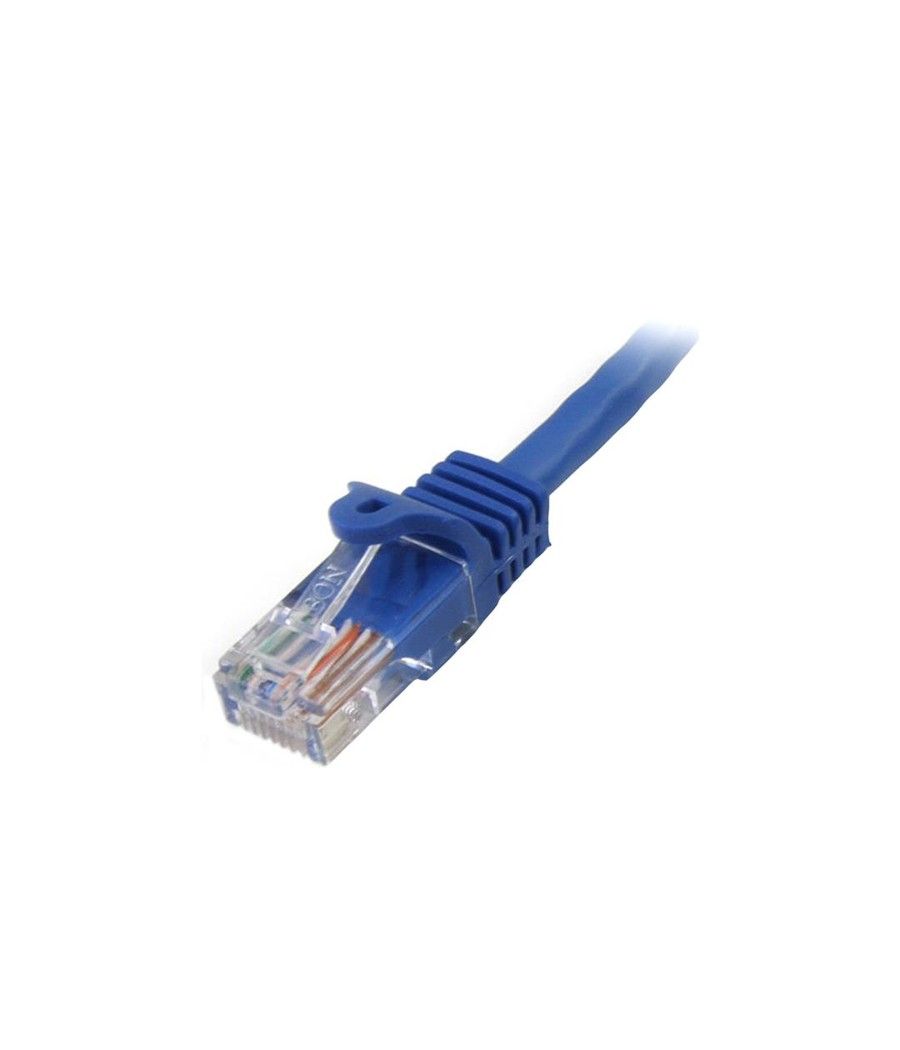 StarTech.com Cable de Red de 7m Azul Cat5e Ethernet RJ45 sin Enganches - Imagen 2