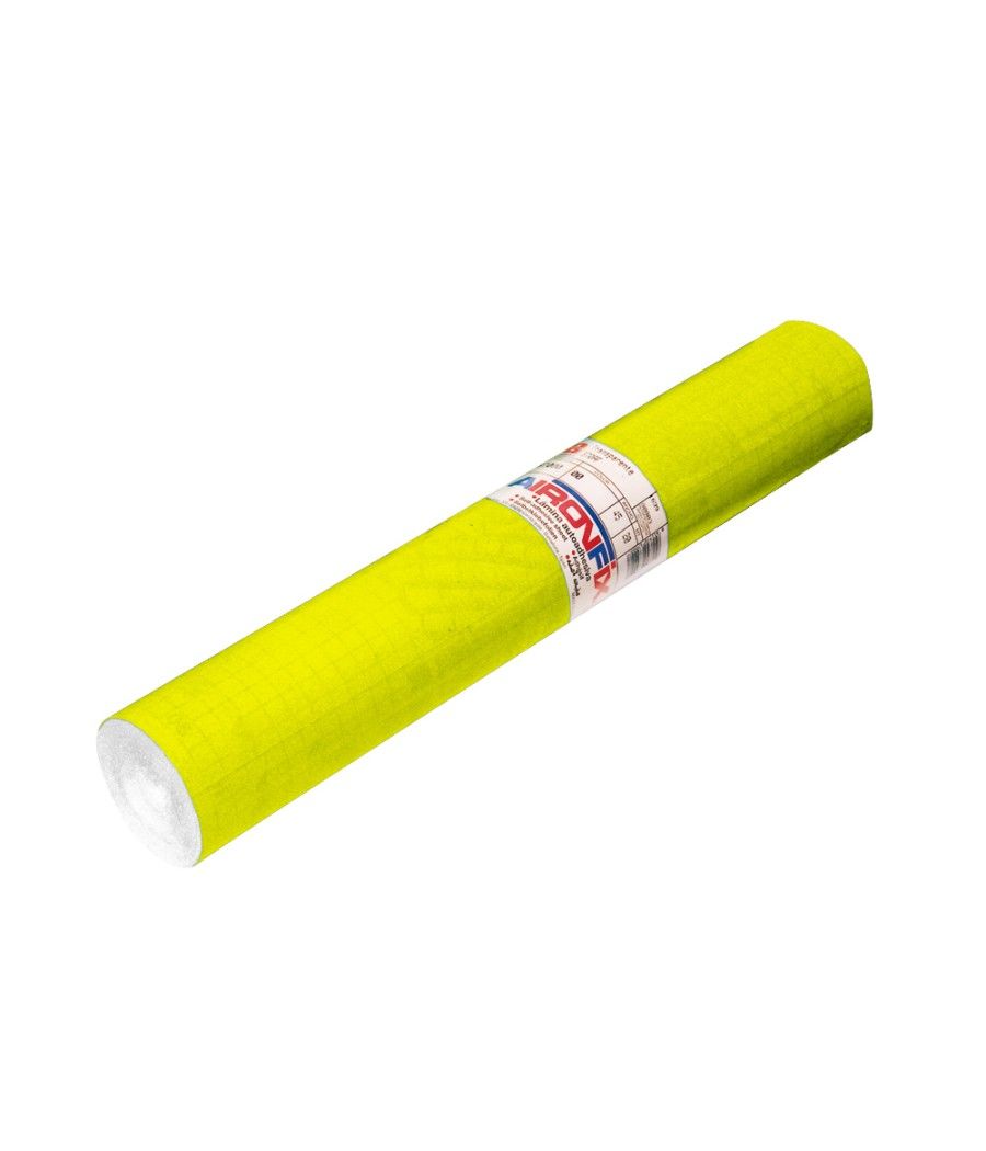 Rollo adhesivo aironfix unicolor amarillo brillo 67007rollo de 20 mt - Imagen 1