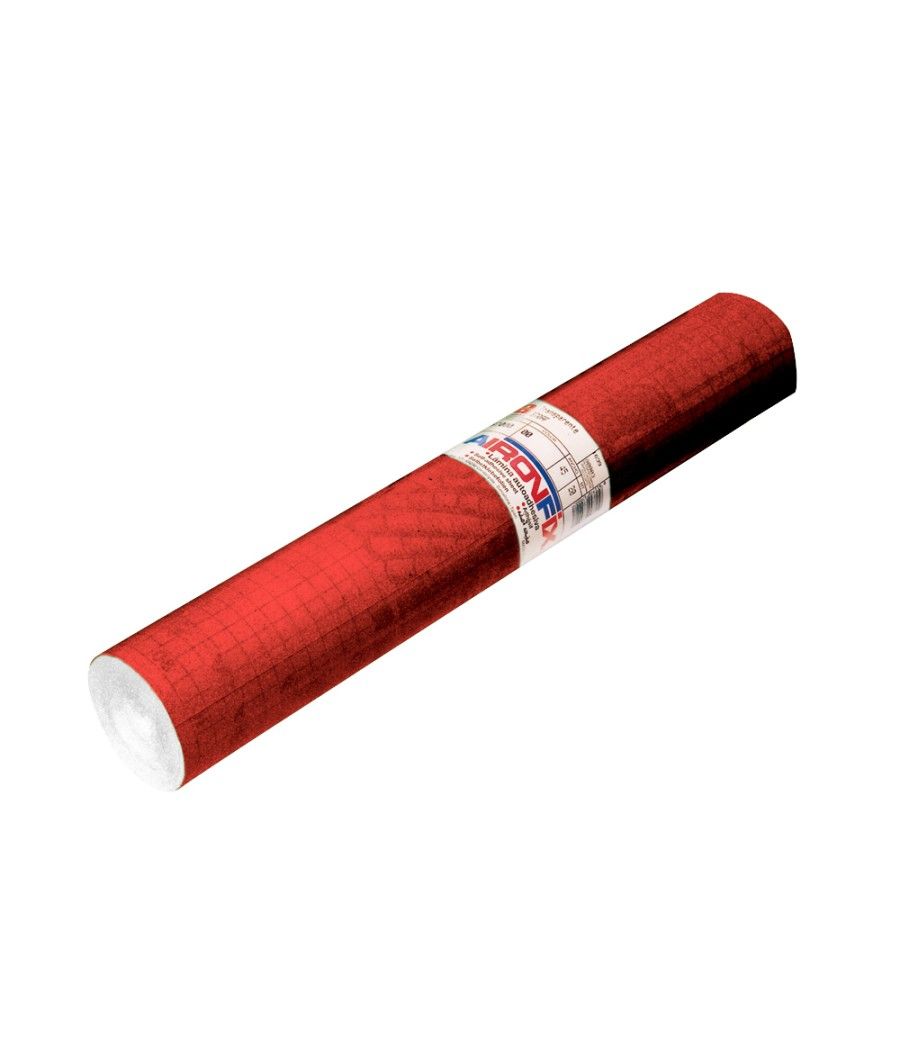 Rollo adhesivo aironfix unicolor rojo mate claro 67151rollo de 20 mt - Imagen 1
