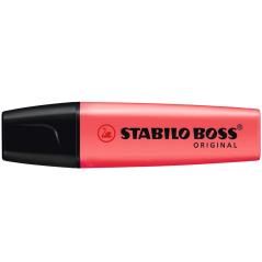 Rotulador stabilo boss fluorescente 70 rojo - Imagen 1