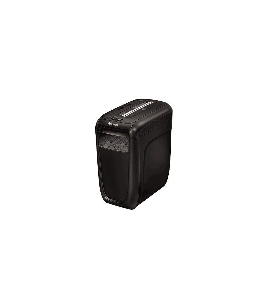 Fellowes 60Cs triturador de papel Corte cruzado 72 dB 23 cm Negro - Imagen 2