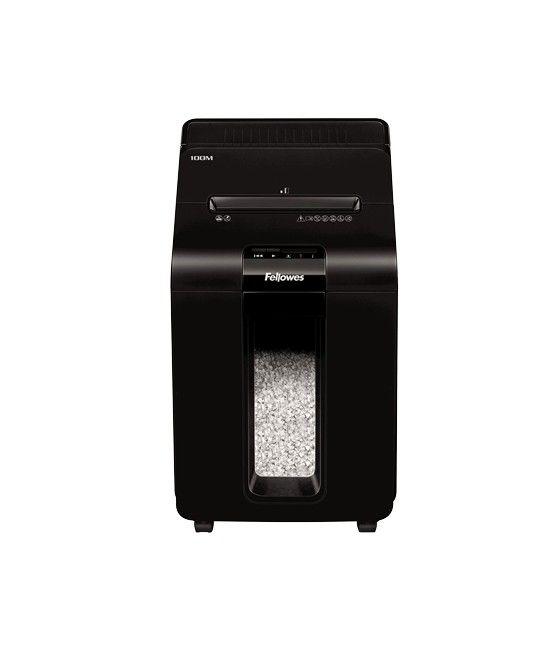 Fellowes AutoMax 100M triturador de papel Corte en partículas 22 cm Negro - Imagen 3