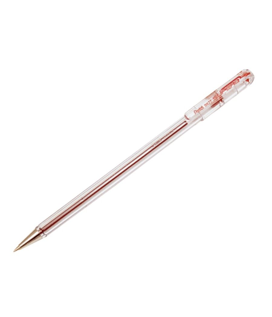 Bolígrafo pentel bk-77 b rojo - Imagen 1