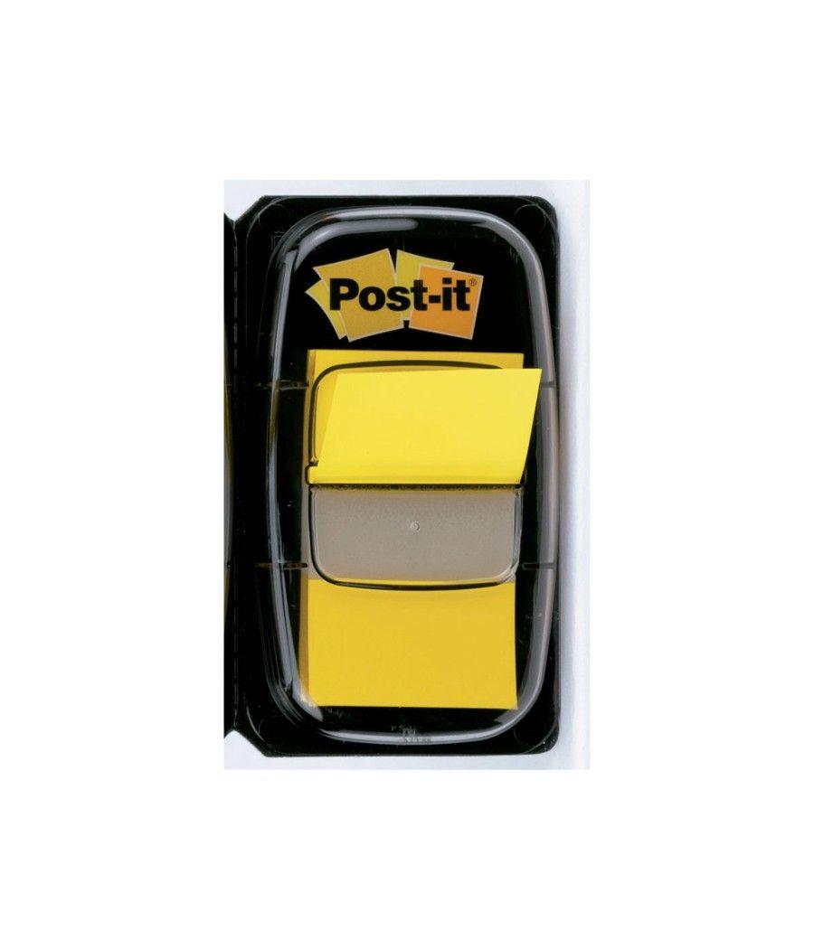Banderitas separadoras 680-5 amarillas dispensador de 50 unidades - Imagen 1