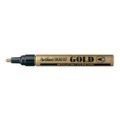 Rotulador artline marcador permanente tinta metálica ek-900 oro -punta redonda 2.3 mm - Imagen 1