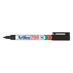 Rotulador artline marcador permanente ek-700 negro -punta redonda 0.7 mm -papel metal y cristal - Imagen 1