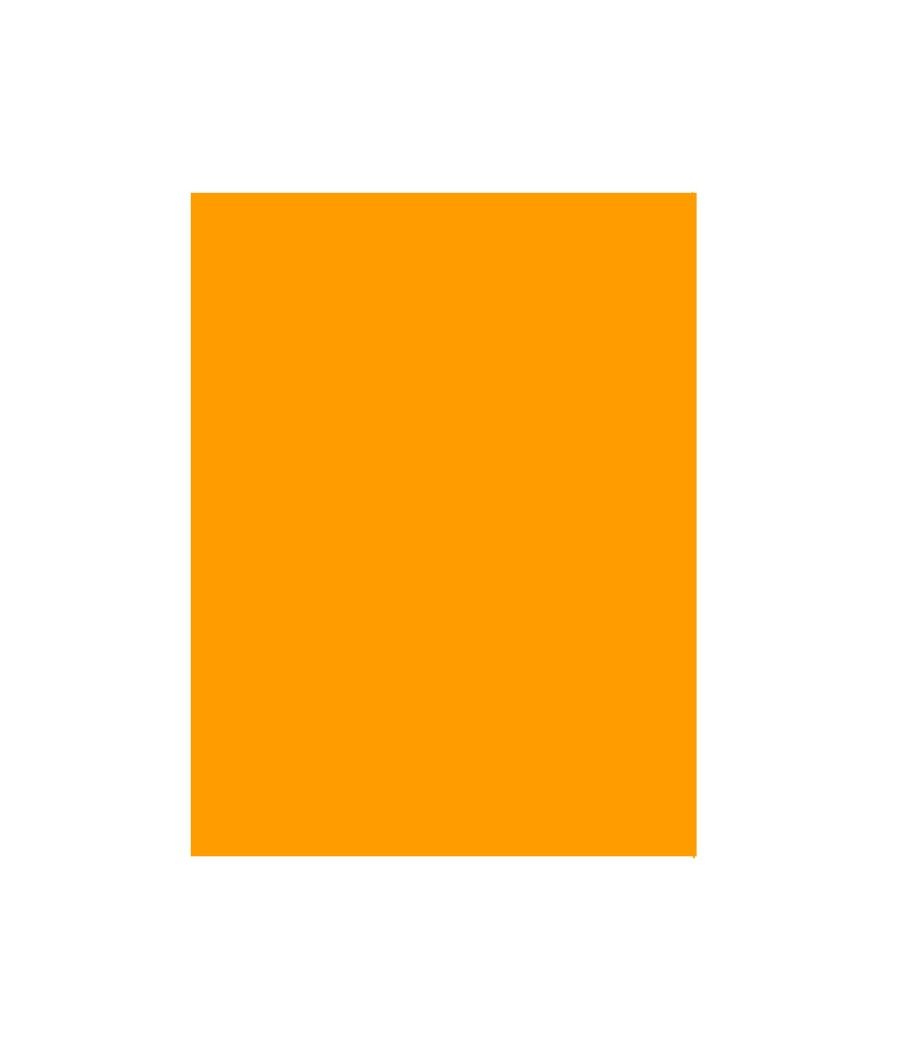 Cartulina fluorescente naranja 50x65 cm - Imagen 1