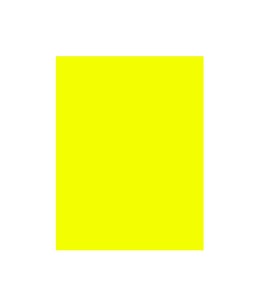 Cartulina fluorescente amarilla 50x65 cm - Imagen 1