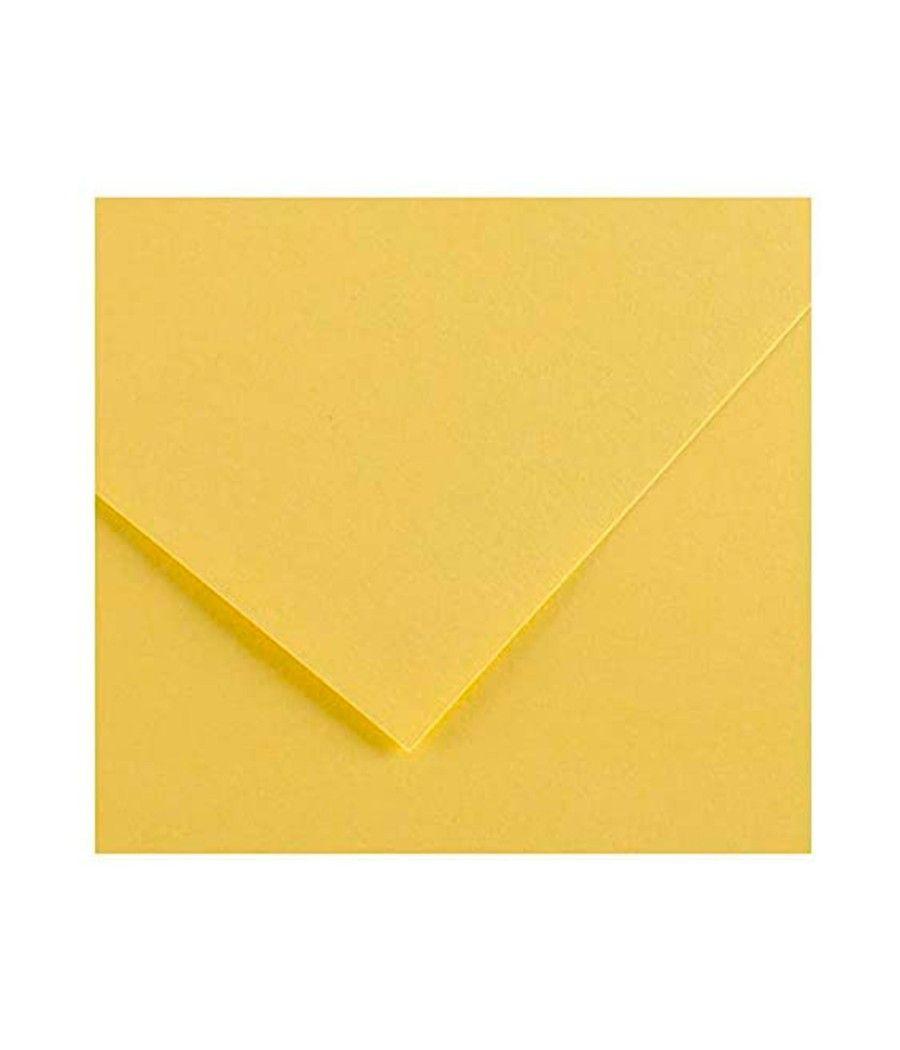 Cartulina guarro amarillo limon 50x65 cm 185 gr - Imagen 1