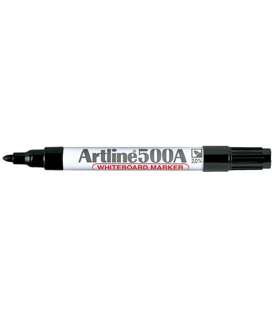 Rotulador artline pizarra ek-500 negro punta redonda 2 mm recargable - Imagen 1