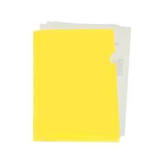 Carpeta liderpapel dossier uñero polipropileno din a4 amarillo flúor opaco 20 hojas - Imagen 1