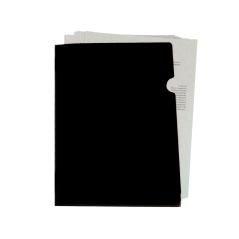 Carpeta liderpapel dossier uñero polipropileno din a4 negro opaco 20 hojas - Imagen 1