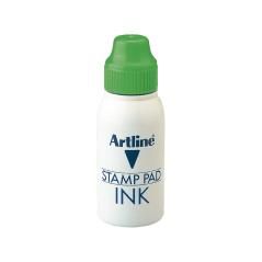 Tinta tampón artline verde frasco de 50 cc - Imagen 1
