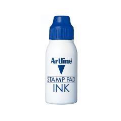 Tinta tampón artline azul frasco de 50 cc - Imagen 1
