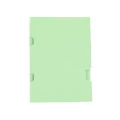 Subcarpeta liderpapel folio verde tres uñeros plastificada160g/m2 - Imagen 1