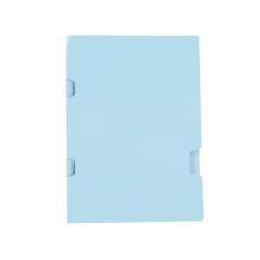 Subcarpeta liderpapel folio azul tres uñeros plastificada 160g/m2 - Imagen 1