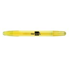 Marcador de cera gel liderpapel fluorescente color amarillo - Imagen 1