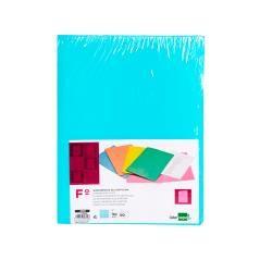 Subcarpeta liderpapel folio azul pastel 180g/m2 - Imagen 1