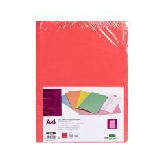 Subcarpeta liderpapel a4 rojo pastel 180g/m2 - Imagen 1